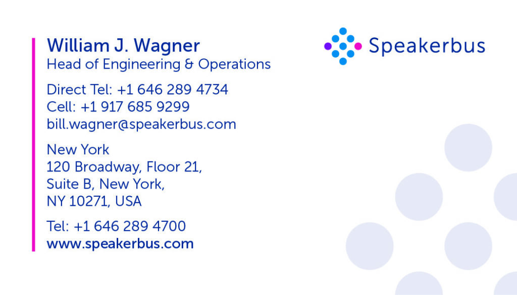 Business card design